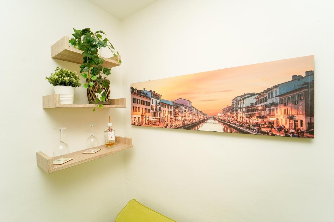 Ferienwohnung Bomboniera Sui Navigli Con A/C & Wi-Fi Mailand Exterior foto